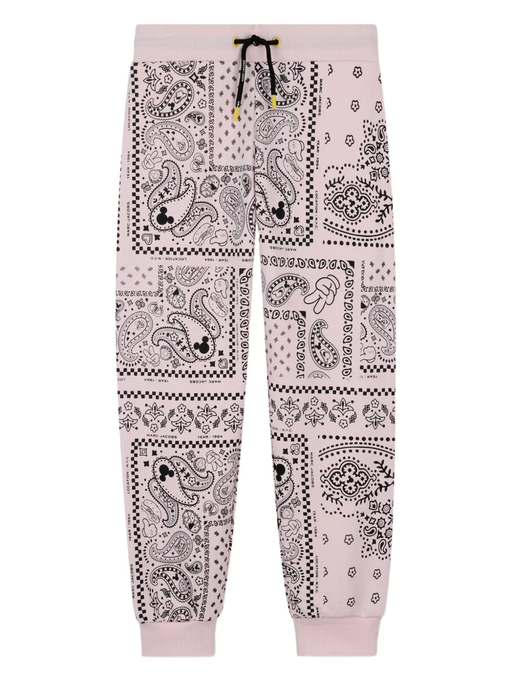 

Спортивные брюки с принтом из коллаборации с Disney Marc Jacobs Kids, светло-розовый