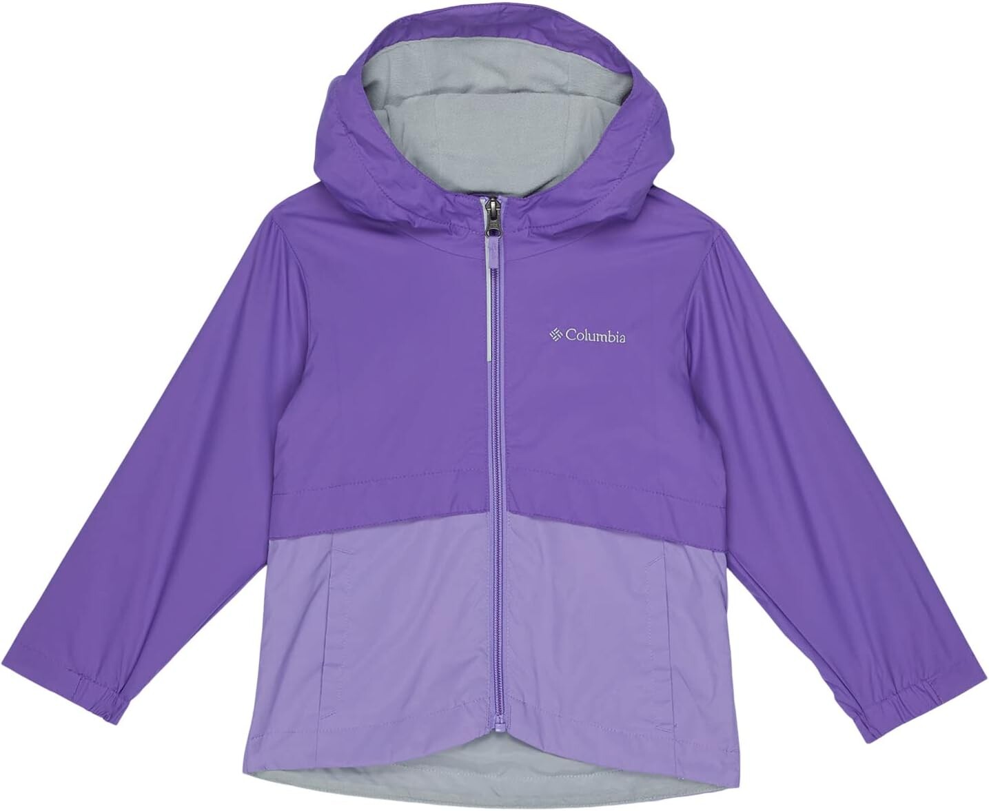 

Куртка Columbia Kids Rain-Zilla Jacket, цвет Grape Gum/Paisley Purple
