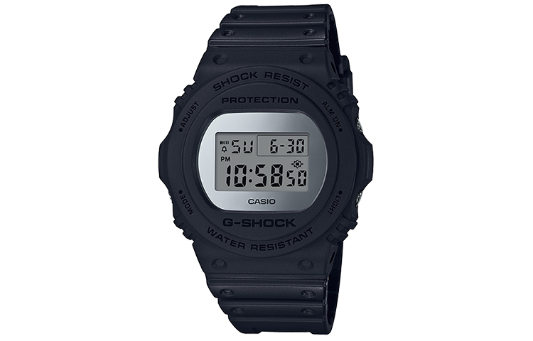 

Мужские часы G-SQUAD серии Silver DW-5700BBMA-1 CASIO