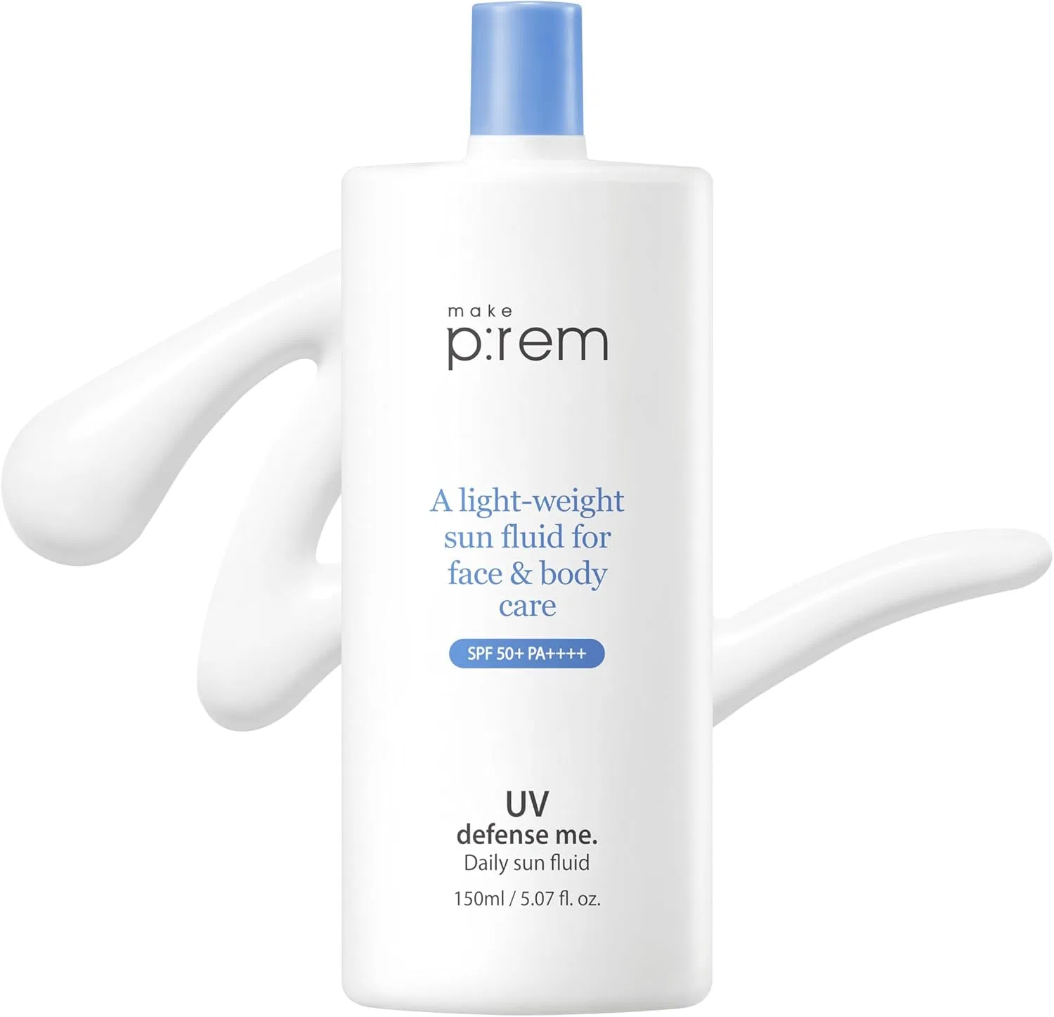 Солнцезащитный флюид Make Prem UV Defense Me Daily Sunfluid, 150 мл Makep:Rem