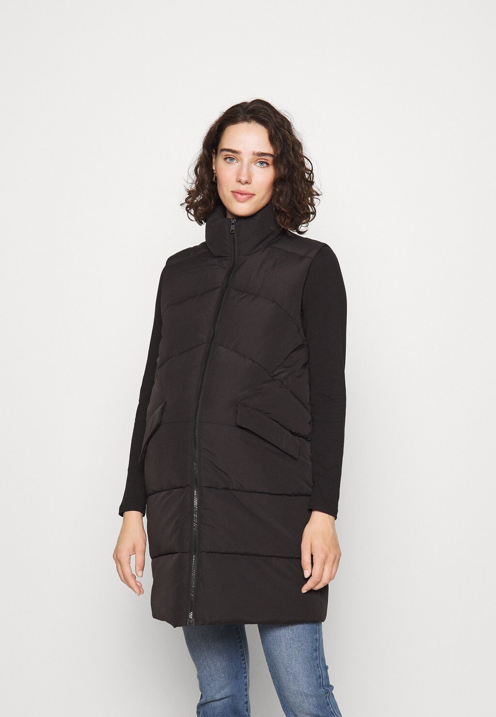 

Жилет OLMMATILDE LONG WAISTCOAT ONLY MATERNITY, цвет black