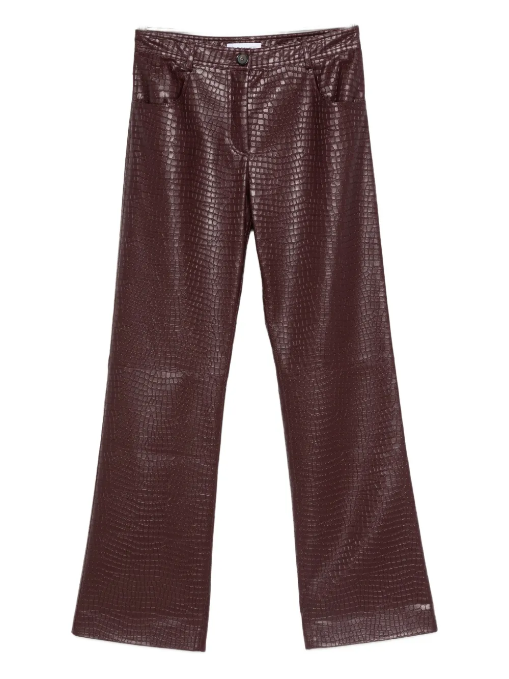 

Брюки из искусственной кожи Manuel Ritz, красный