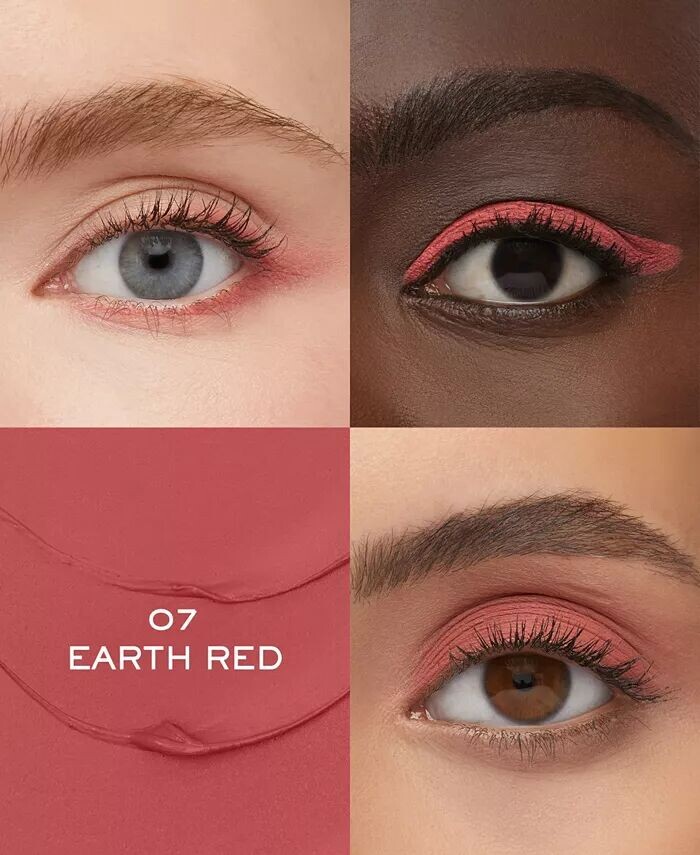 Жидкие тени для век и подводка для глаз Idôle Tint Longwear Lancôme, цвет 07 Earth Red — фото 3