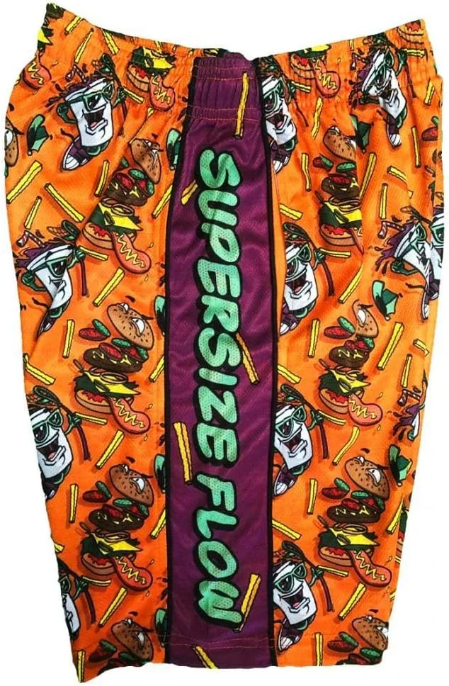 

Flow Society мужские желтые шорты Supersize Attack