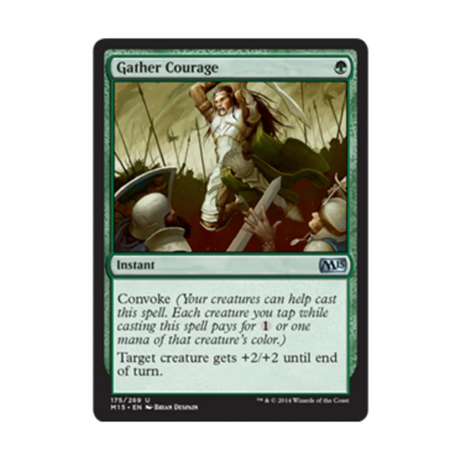 

CCG Набраться храбрости (U), MTG - Magic 2015