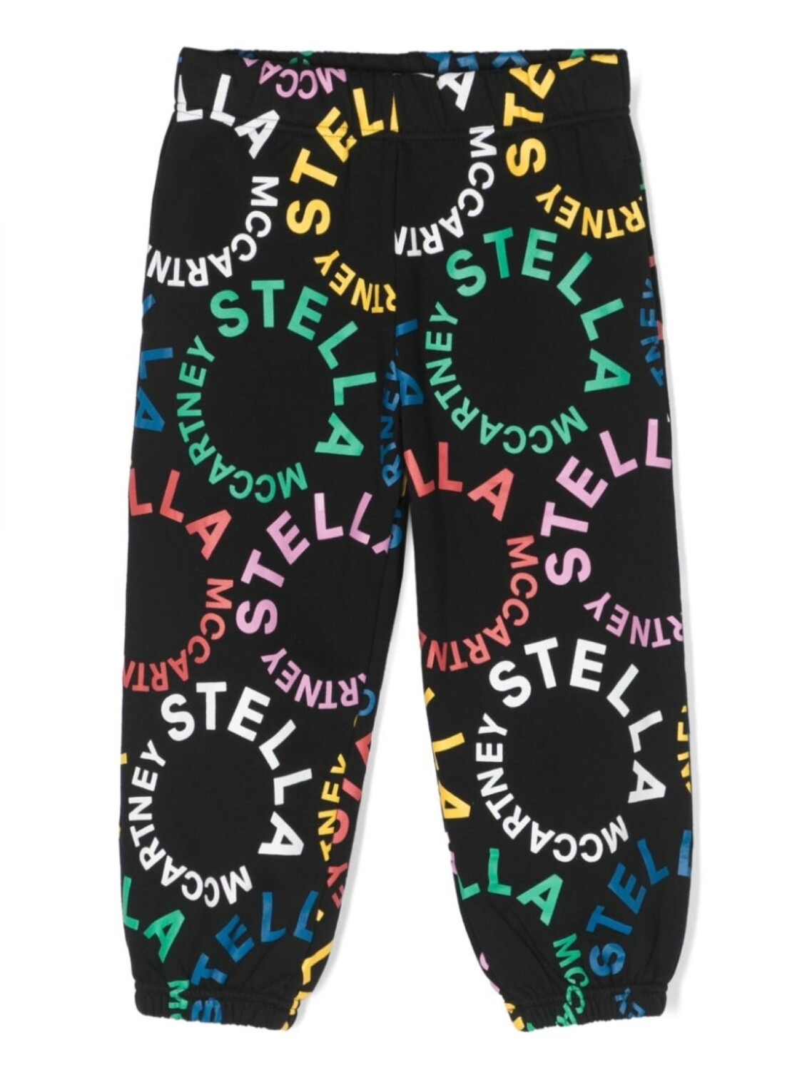 

Stella McCartney Kids спортивные брюки с логотипом, черный