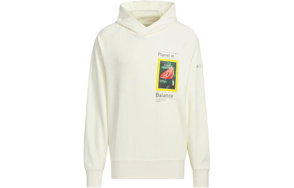 Толстовка x national geographic dwr graphic hoodie asia sizing Adidas, белый — фото 2