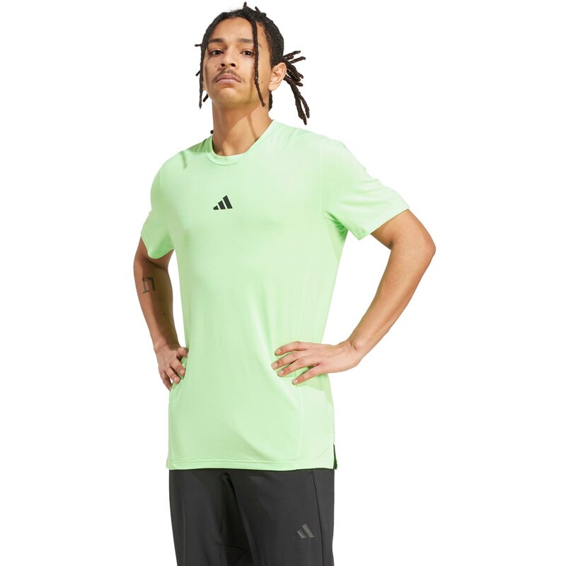 Футболка, предназначенная для тренировок Adidas, цвет limbur — фото 2