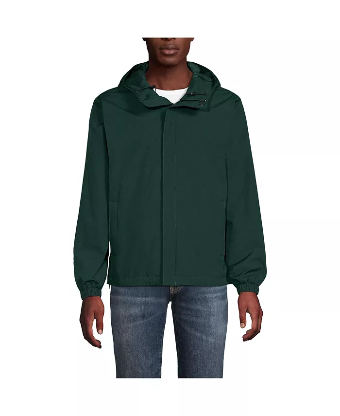 

Мужская дождевик Squall Waterproof Packable Lands' End, зеленый
