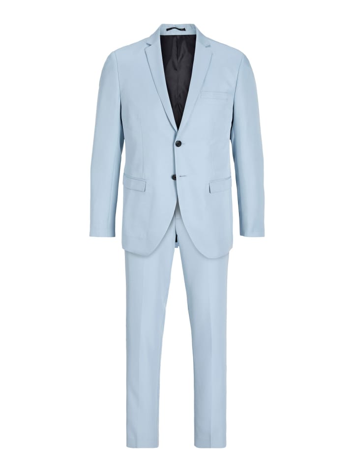 

Jack & Jones Однобортный пиджак и брюки кашемирового синего цвета