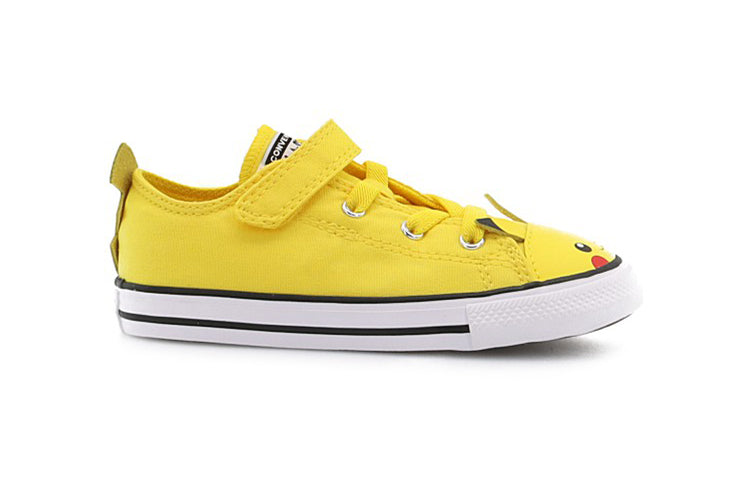 Кеды Converse Pokemon x Chuck Taylor All Star Easy-On Low TD 'Pikachu', желтый — фото 2