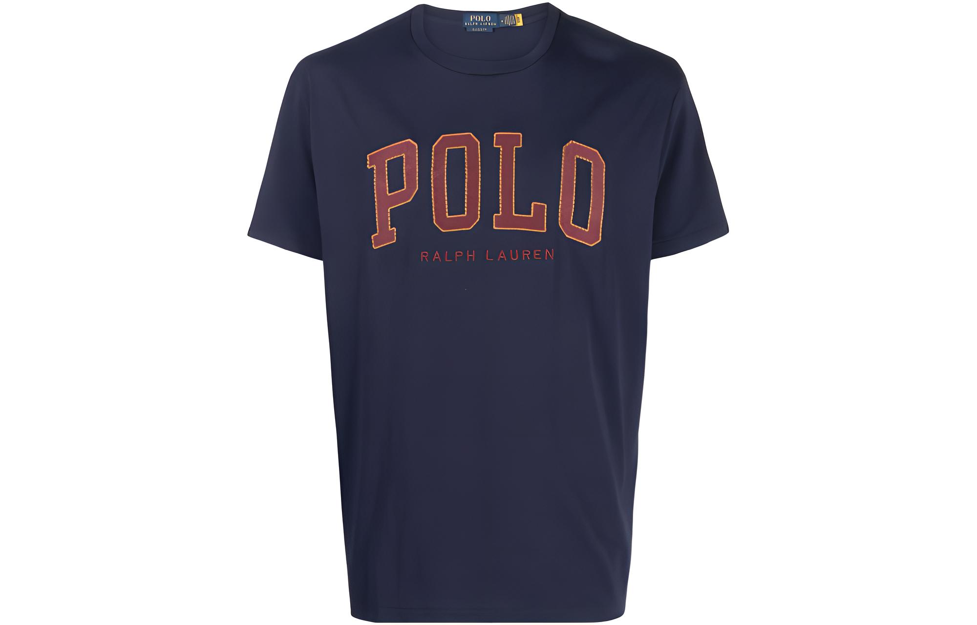 

Футболка мужская темно-синяя Polo Ralph Lauren