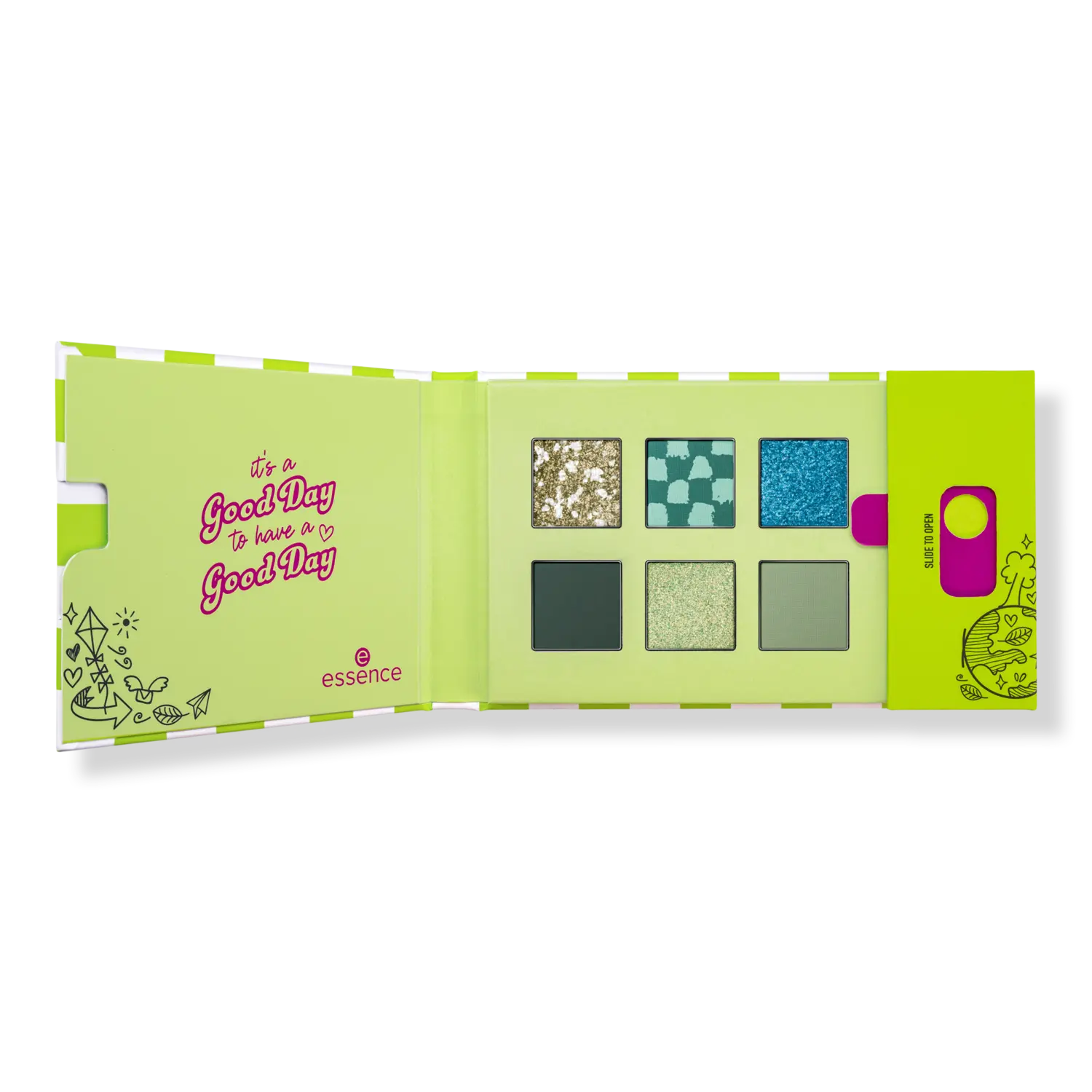 

Тени для век Positive Vibes Only Today's Gonna Be Eye-mazing! Eyeshadow Palette Essence