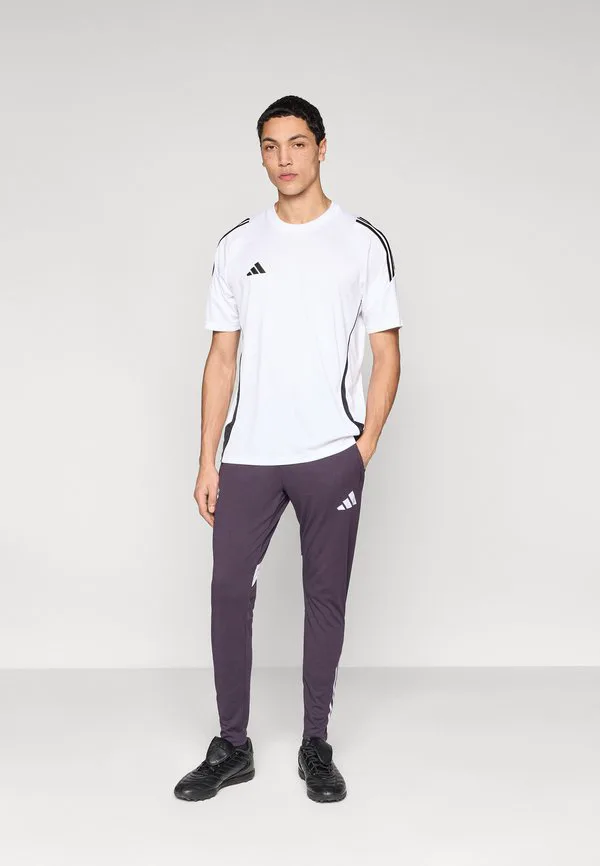 Тренировочные штаны «манчестер юнайтед» сезона 25/26, клубная форма Adidas Performance, Aurora Black/Purple Tint — фото 2