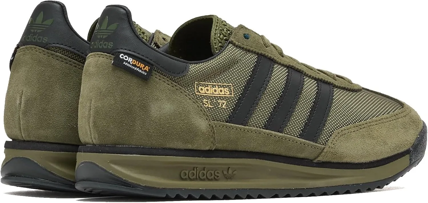 Кроссовки Adidas SL 72 RS Cordura, зеленый — фото 4