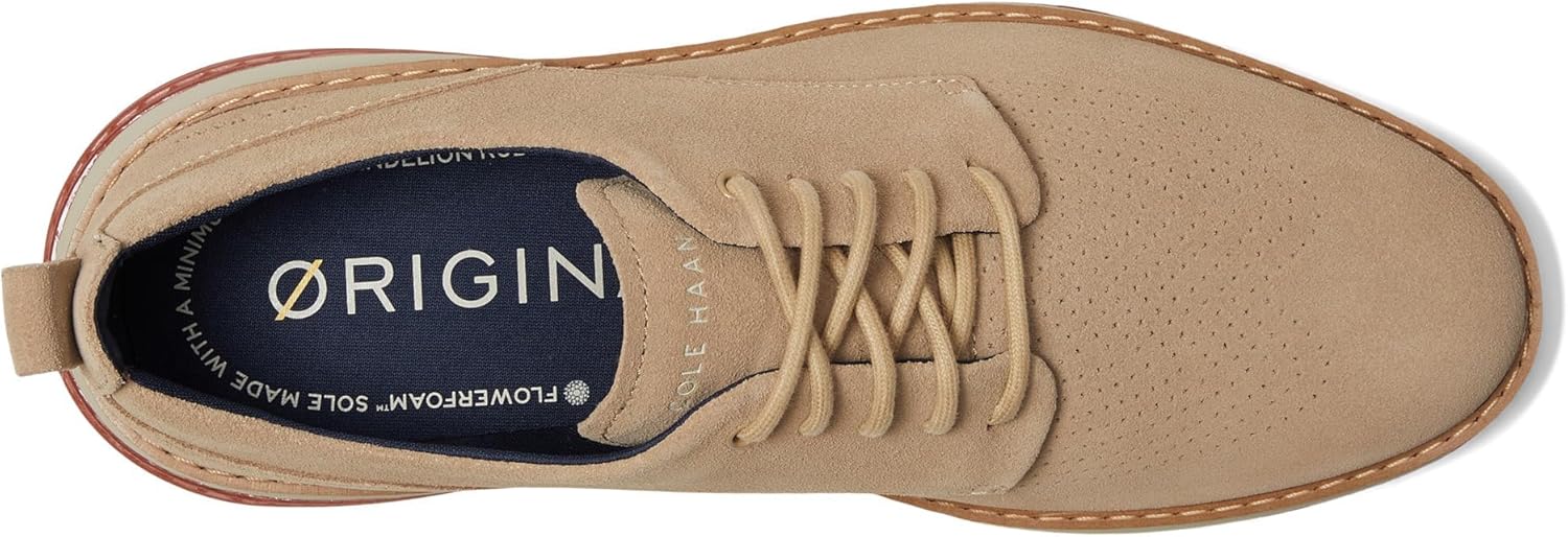 Мужские оксфорды Cole Haan Originalgrand Energy Weave с гладким носком, Ch Birch Suede/Picante/Ancient Scroll — фото 3