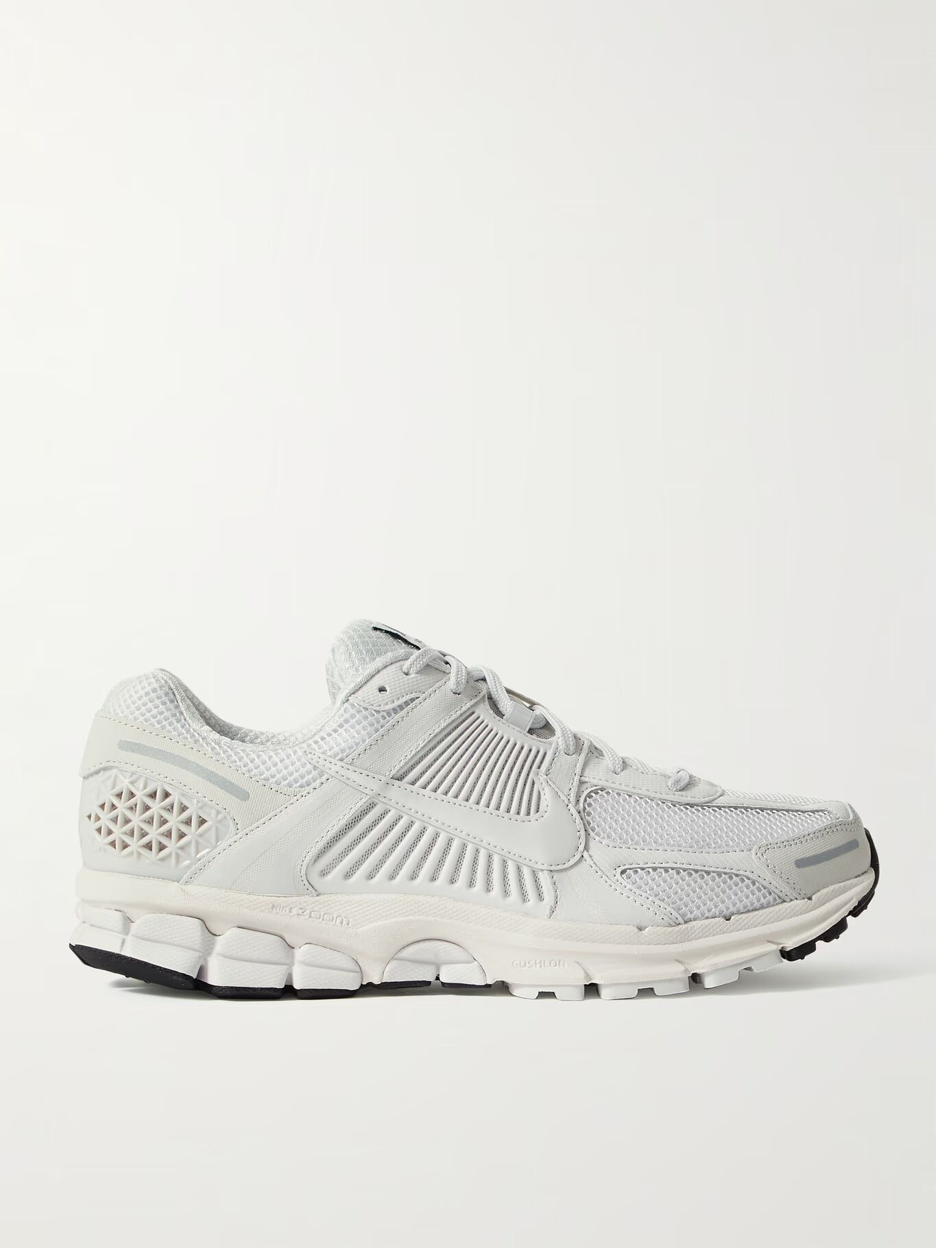 Кроссовки Zoom Vomero 5 из кожи и сетки с резиновой отделкой NIKE, светло-серый — фото 3