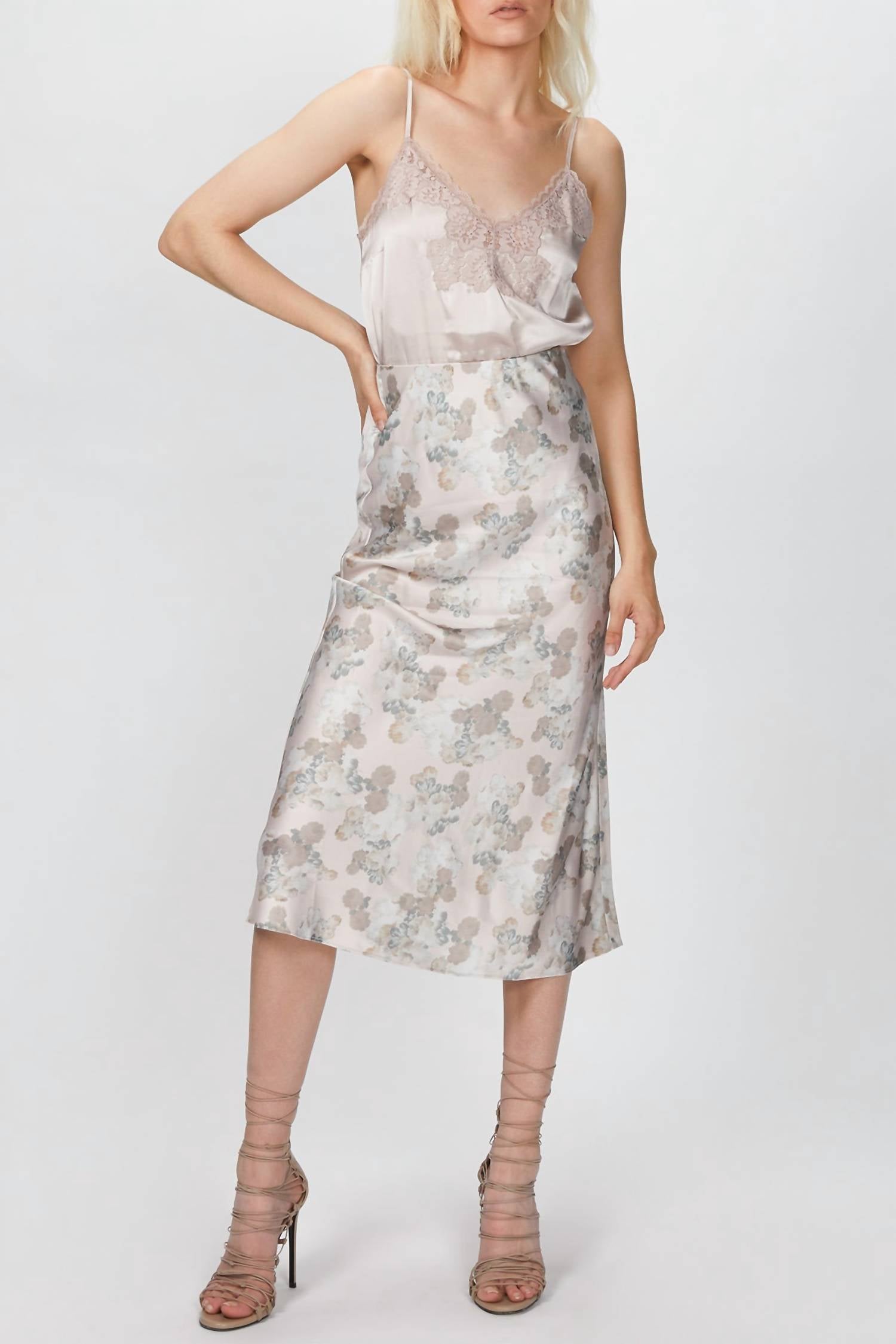 

Юбка Aviva в цветочном узоре Cami NYC, цвет floral blur