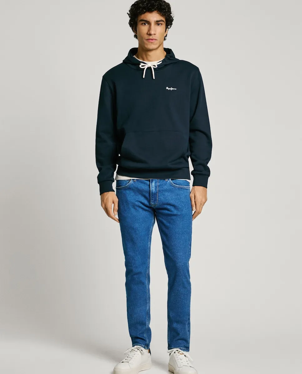 

Джинсы Stanley мужские зауженные из эластичной ткани Pepe Jeans, синий