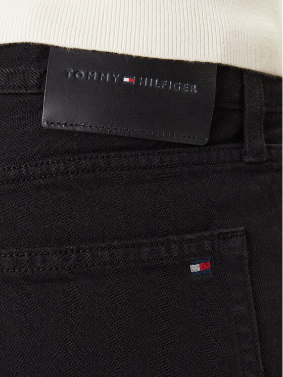 Джинсы straight fit Dover MW0MW42810 Tommy Hilfiger, черный — фото 4