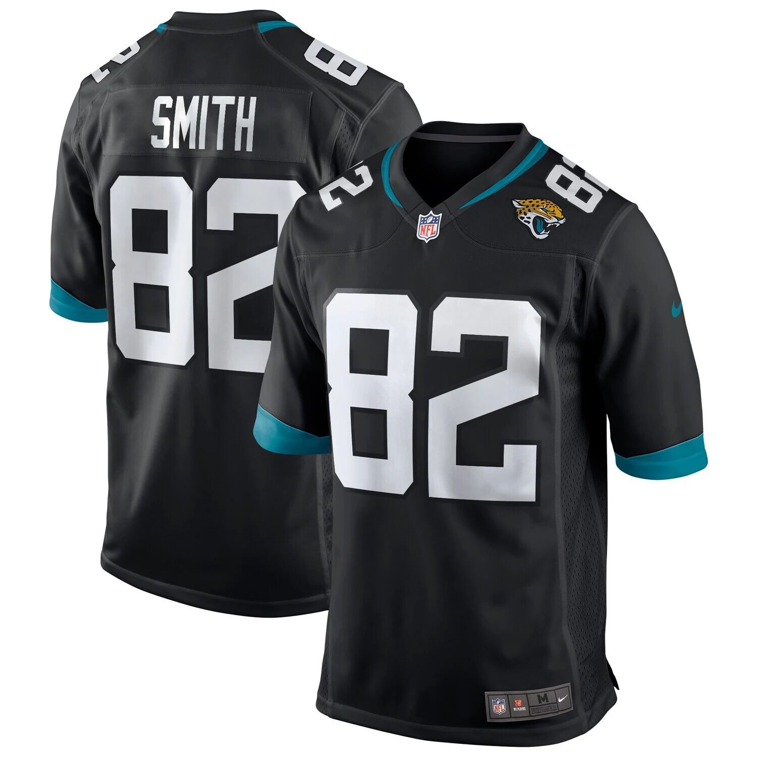 

Мужская черная майка игрока пенсионера Jimmy Smith Jacksonville Jaguars Game Nike, Черный, Мужская черная майка игрока пенсионера Jimmy Smith Jacksonville Jaguars Game Nike