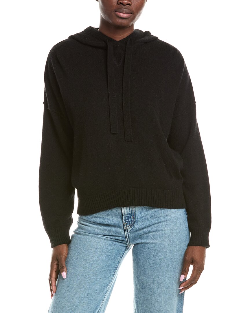 

Кашемировый худи Hattie Brodie Cashmere, черный