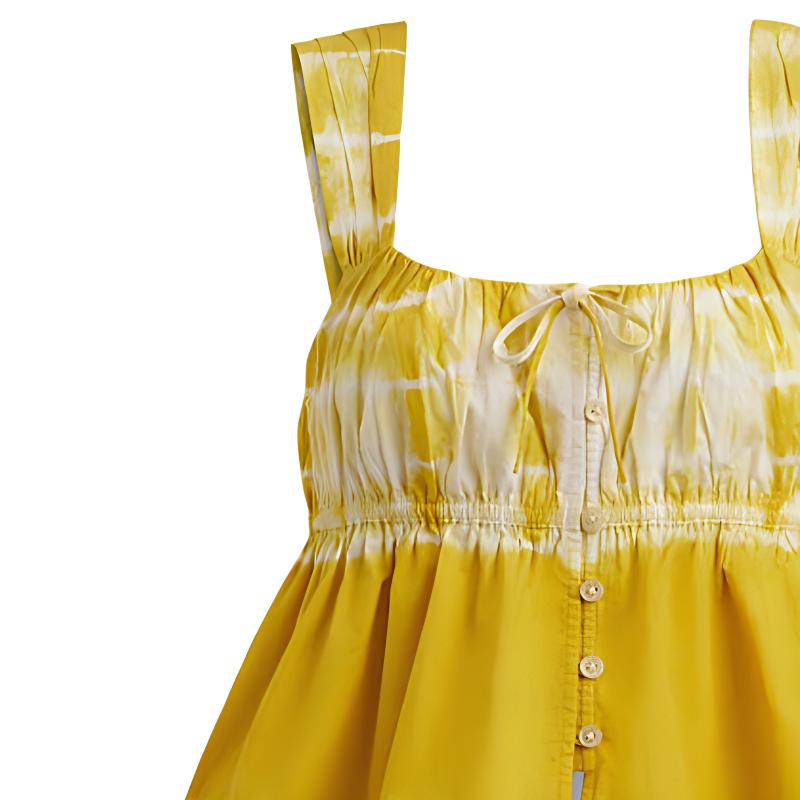 

SS24 Майка женская желтая COACH