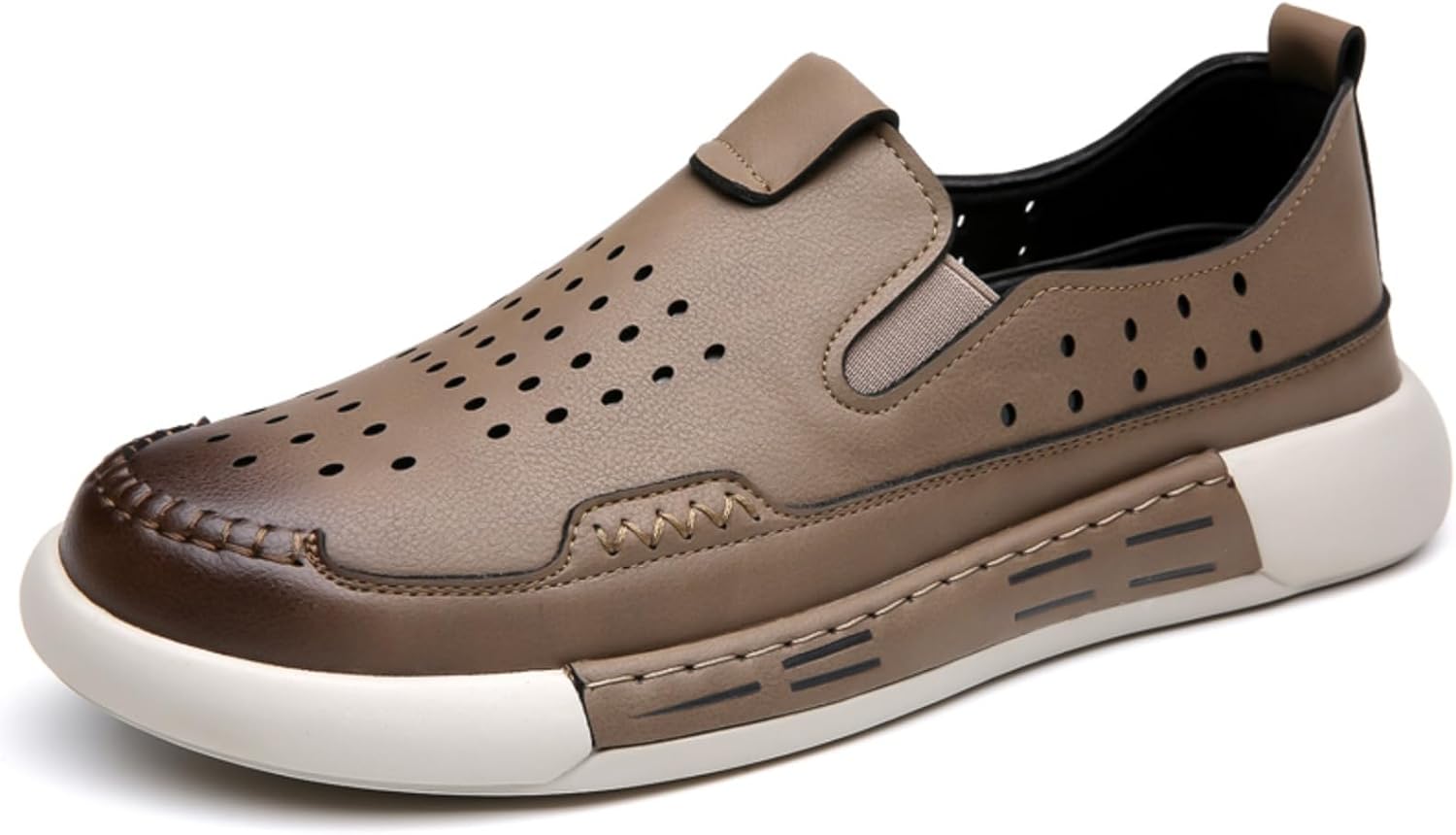 

Мужские дышащие лоферы, удобная повседневная обувь- идеальны для летних прогулок, ежедневных поездок на работу и отдыха Kpdwfms, хаки