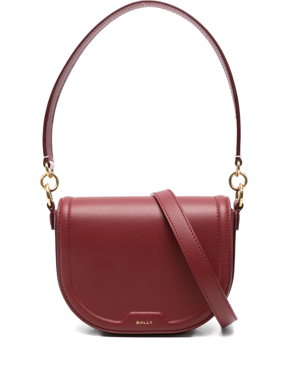 

Сумка через плечо Small Code с клапаном Bally, красный