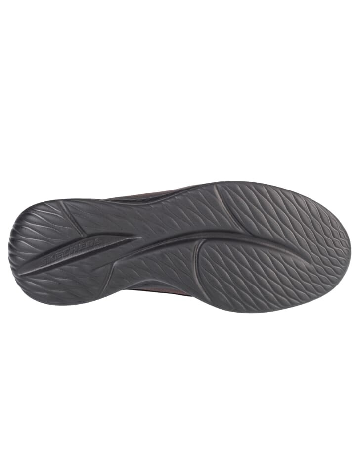 Низкие кроссовки Skechers Slip Ins Slade, коричневый — фото 4