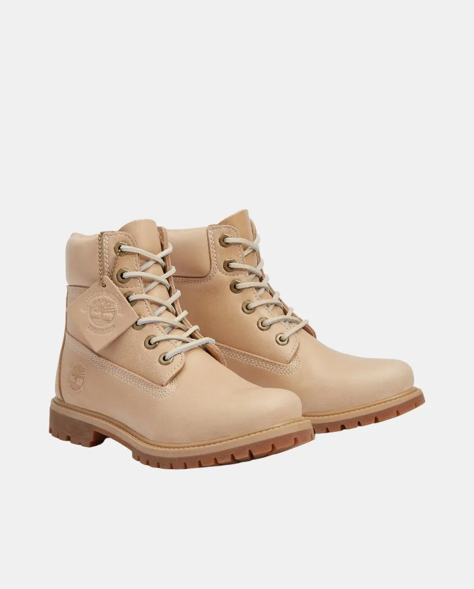 Женские водонепроницаемые сапоги 6 дюймов Timberland, бежевый — фото 4