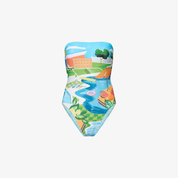 

Купальник Seafolly Sunset, синий