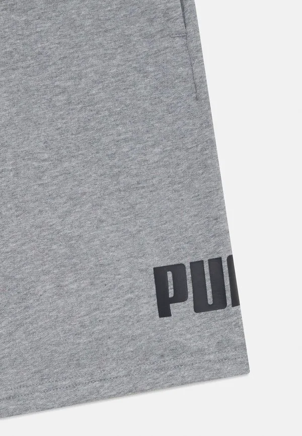 Спортивные шорты унисекс с логотипом Puma, Medium Gray Heather — фото 3