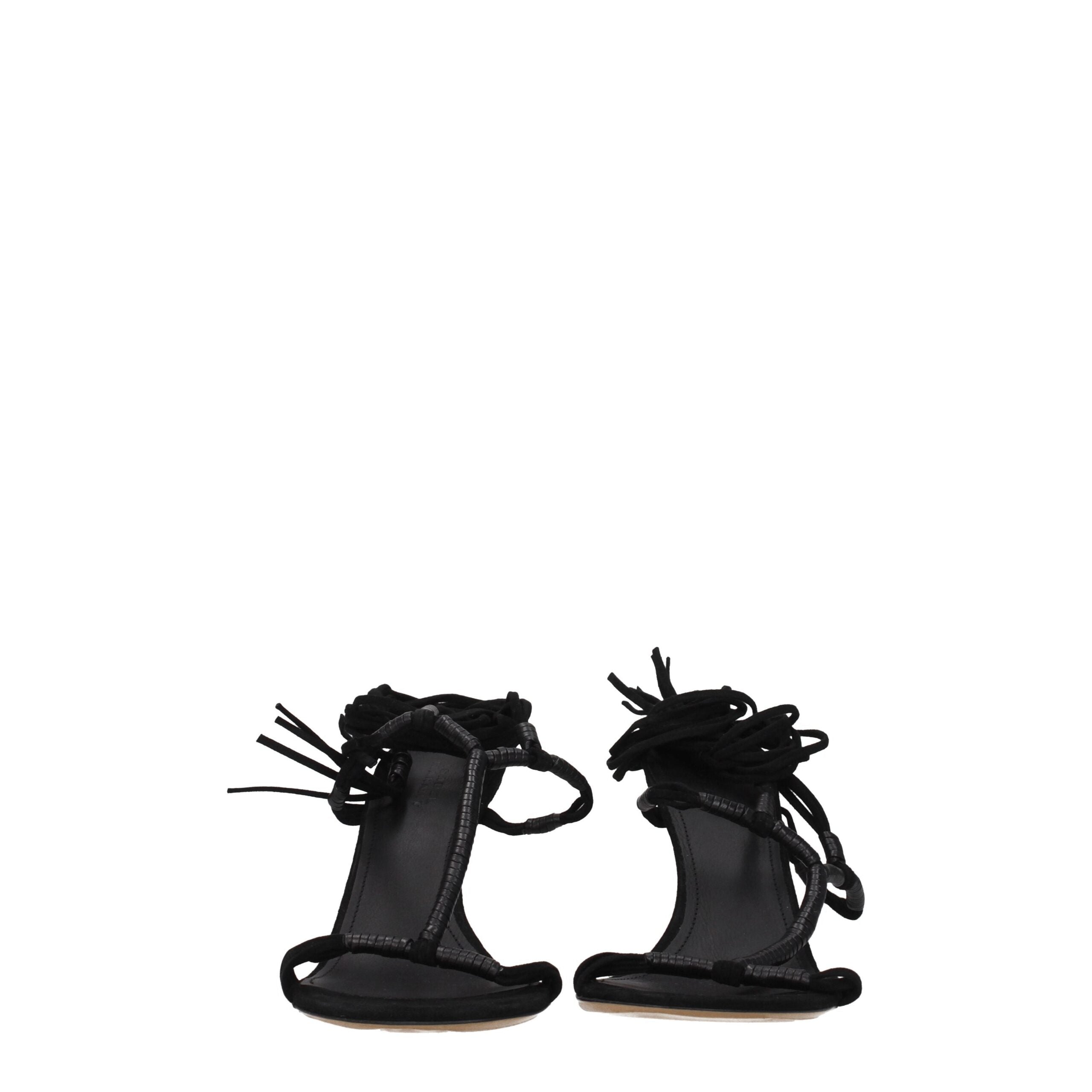 Isabel Marant Leather Women's Sandal, черный — фото 3