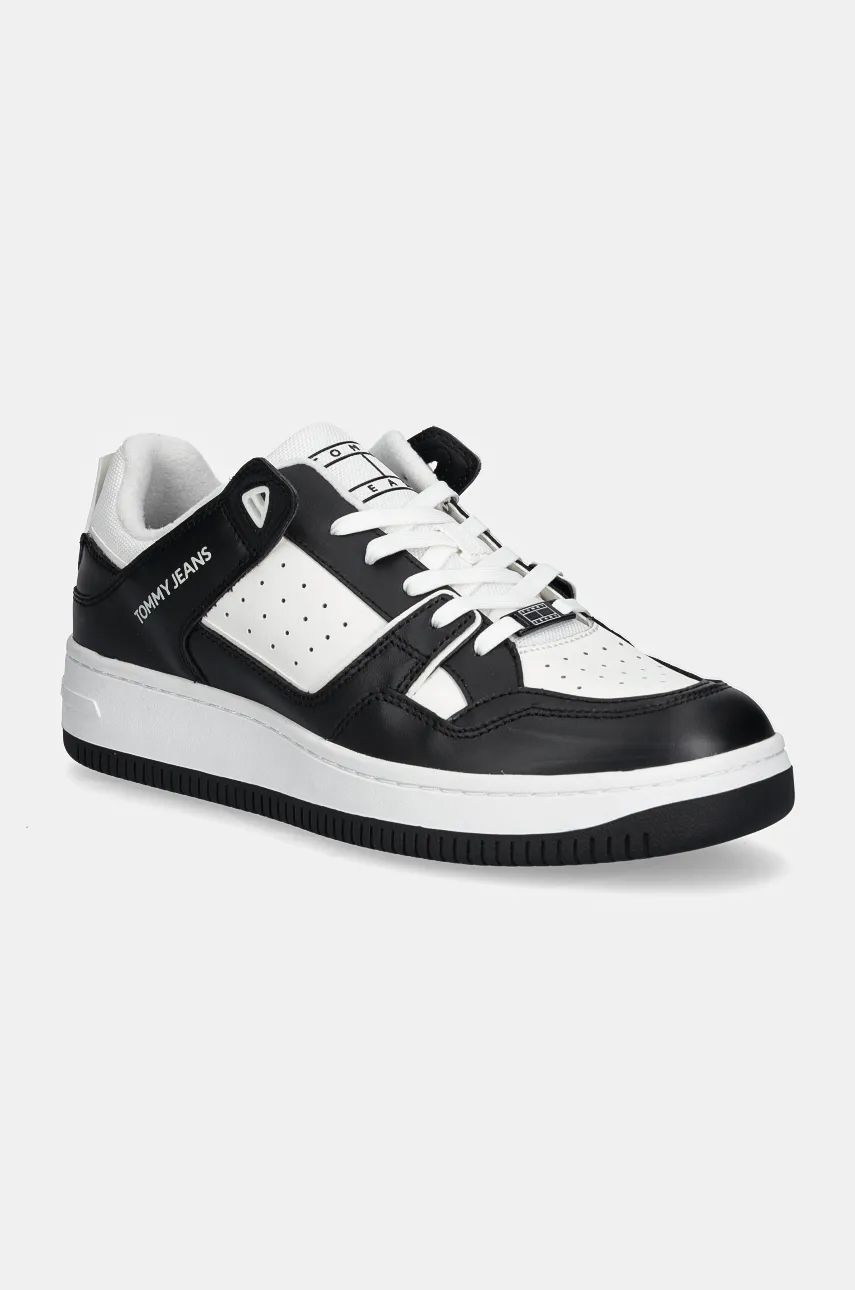 

Кроссовки Tommy Jeans TJM BASKET RETRO CUPSOLE WL, черный