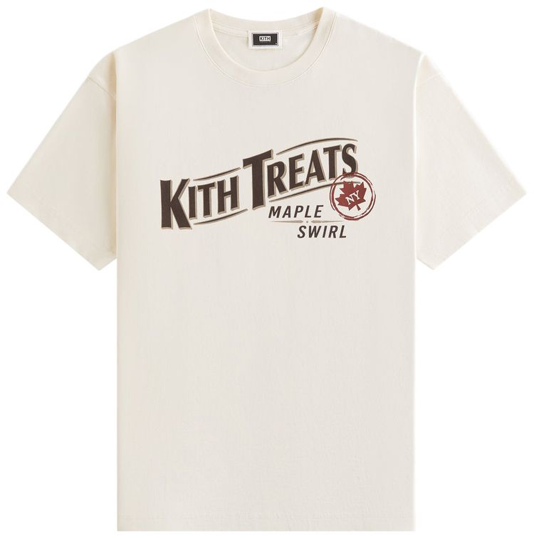 

Винтажная футболка Kith Treats Leaf Vintage Tee, коричневый