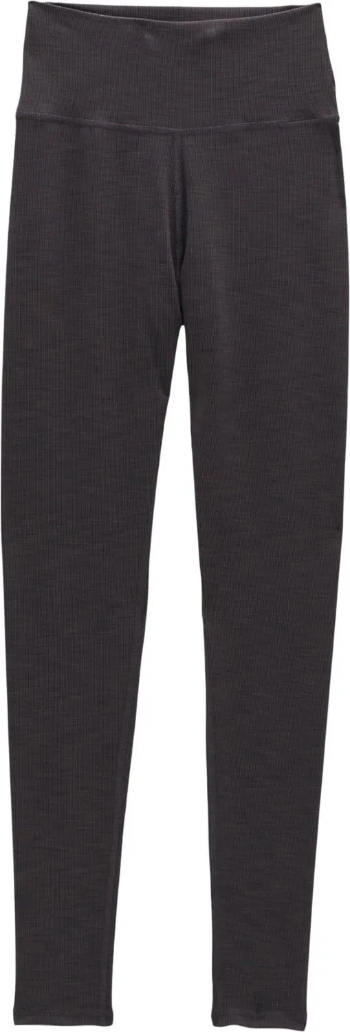 

Леггинсы Becksa женские prAna, Black Heather