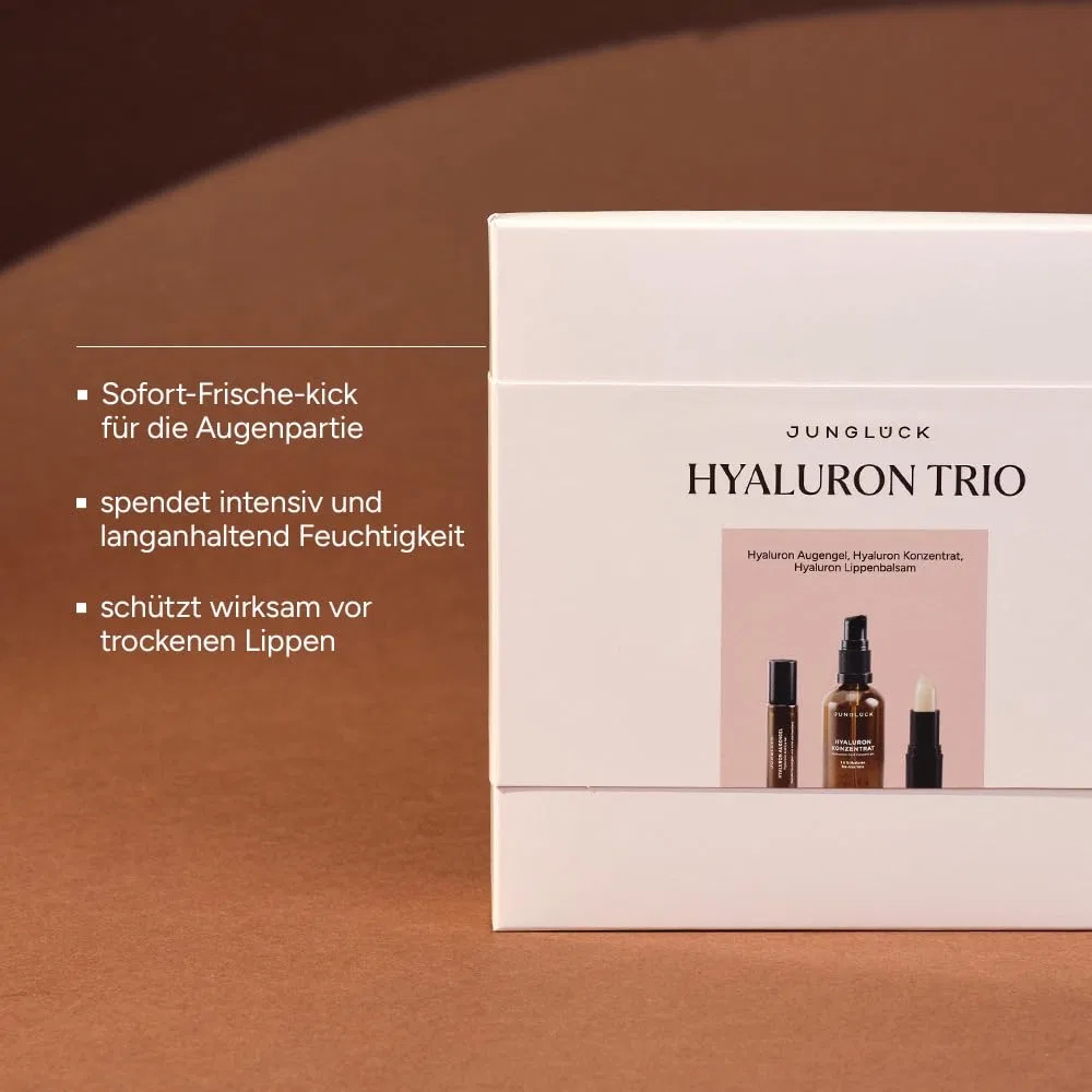 Набор JUNGLÜCK IN A BOX Hyaluronic Trio для интенсивного увлажнения Junglück — фото 3