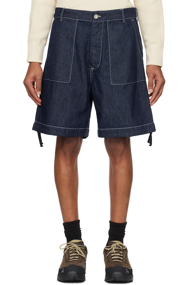 

Шорты джинсовые 3/1 C.P. Company, мультиколор