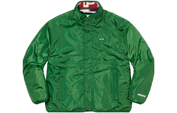 FW22 Неделя 14 Бархатная куртка унисекс Supreme, цвет Tan — фото 4