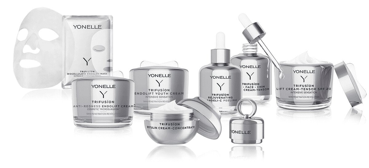 Крем для лица Yonelle — Trifusion Eye Face Chin Liquid Cream Tensor, жидкий для подтяжки глаз для лица и, 50 мл — фото 3