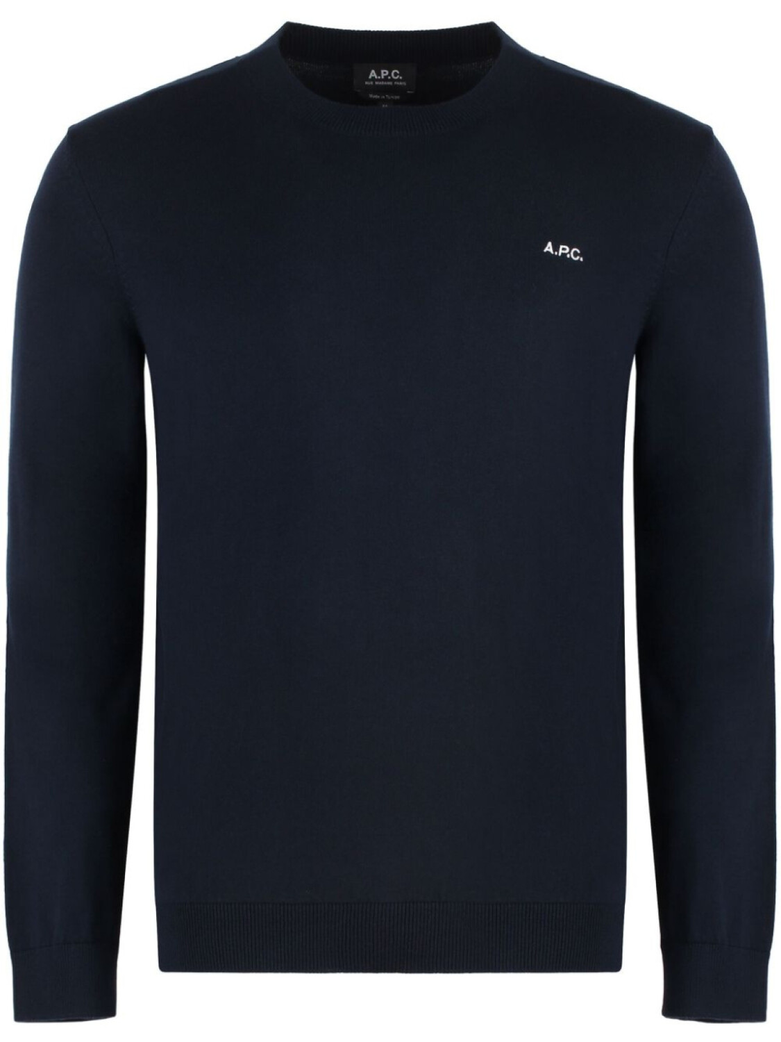 

A.P.C. свитер с логотипом, синий