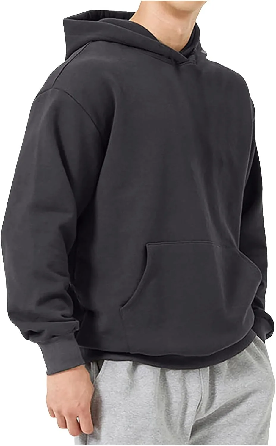 

Мужской худи оверсайз с карманом