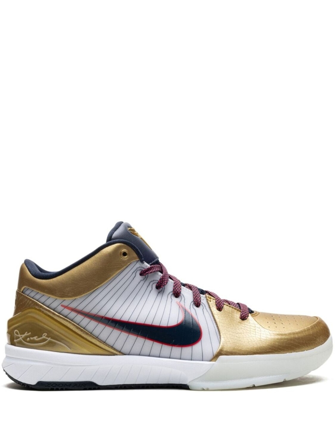 Nike кроссовки Kobe 4 Protro "Gold Medal", белый