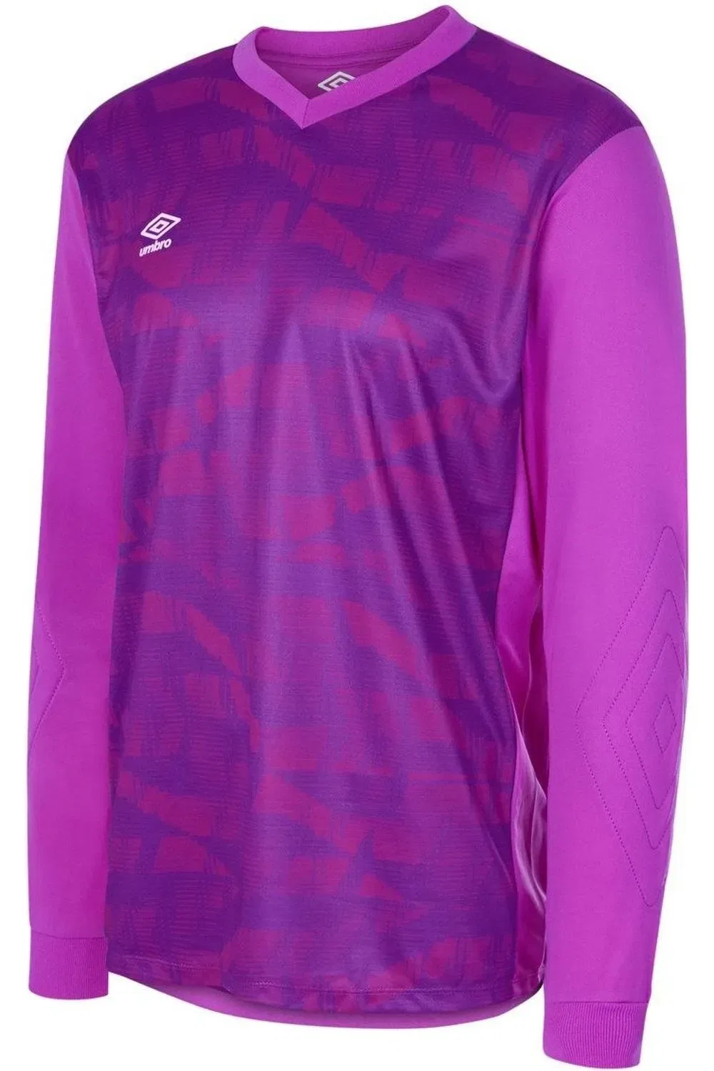 Футболка вратарская Umbro с логотипом, фиолетовый