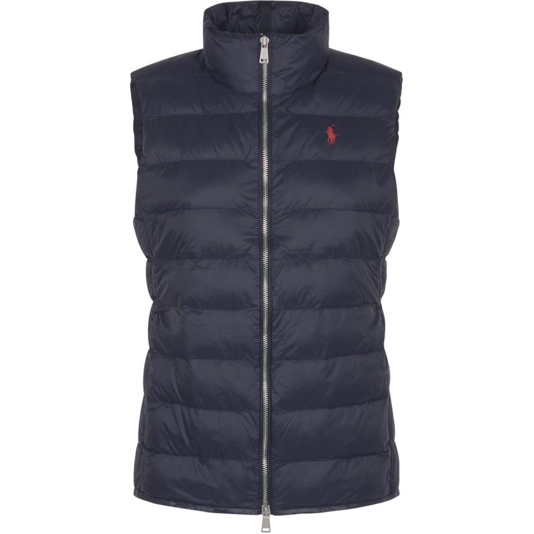 

Утепленный жилет Polo Pony с вышивкой Polo Pony Polo Ralph Lauren, marine синий