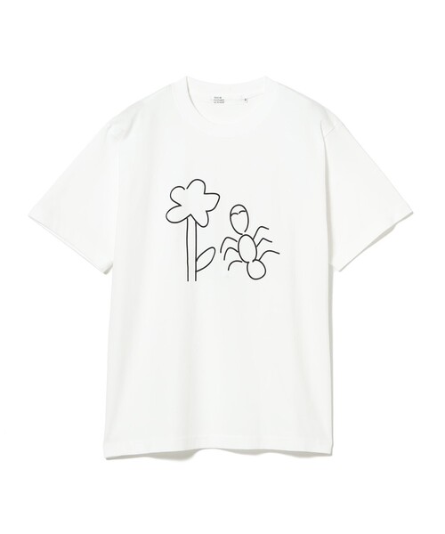 

TOKYO CULTUART by BEAMS Футболка с принтом, крой оверсайз, бренд BEAMS, цвет белый