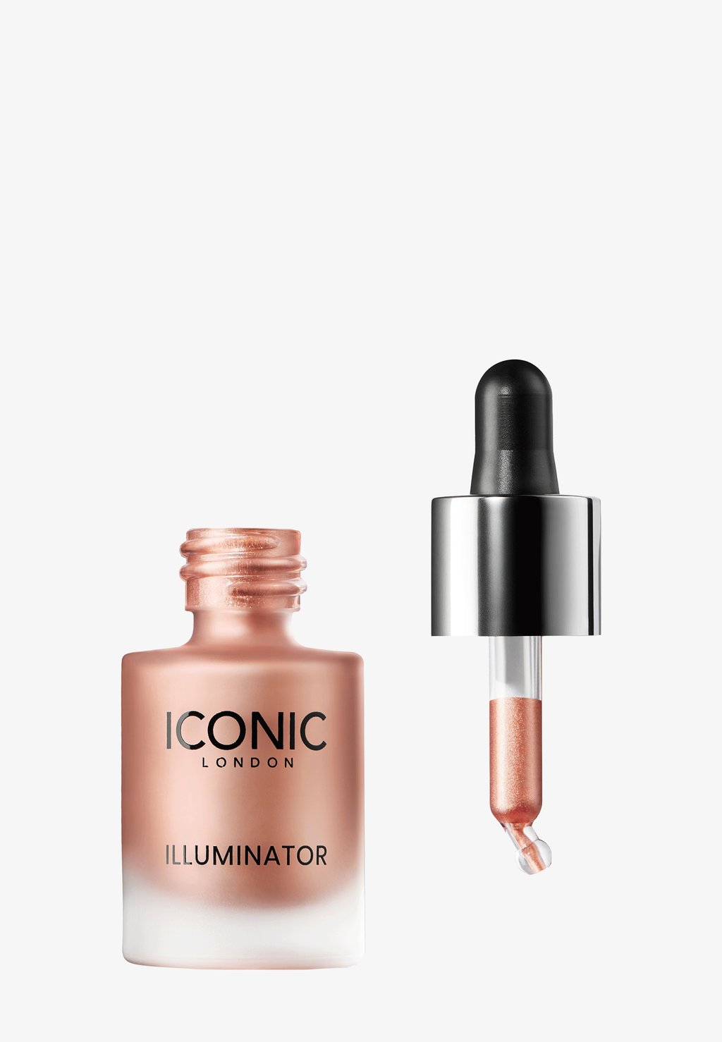 

Хайлайтеры Illuminator Iconic London, цвет blush peachy rose gold