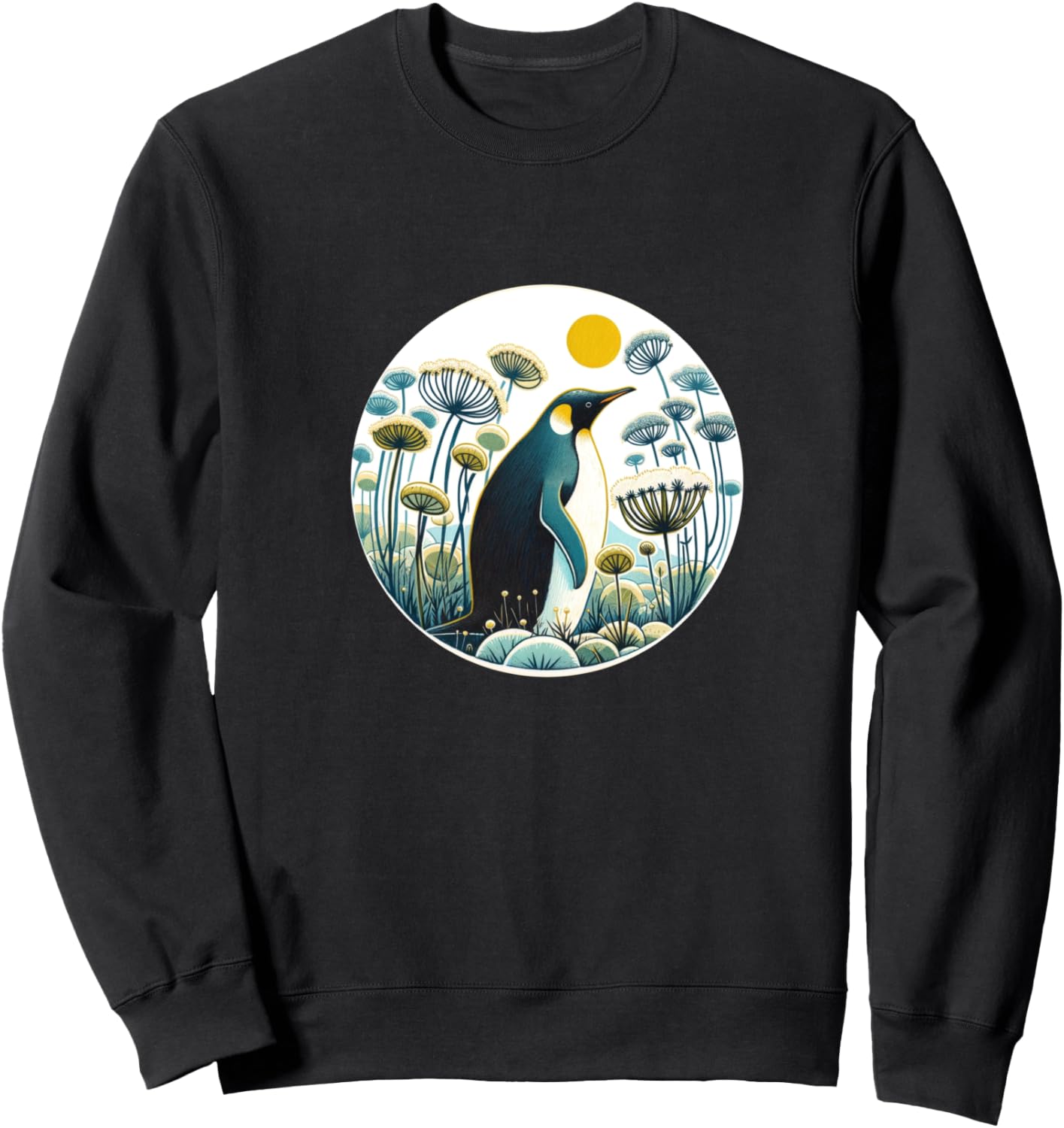 

Изображение пингвина, ретро-дизайн пингвина, толстовка с пингвином Cat Snugg, черный