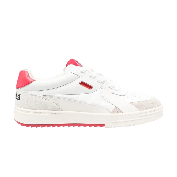 Кроссовки Palm Angels Palm University Low White Red, белый
